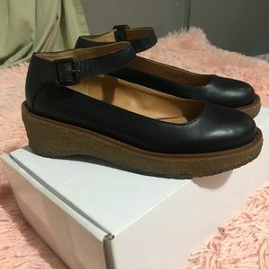 Gum Sole Mary Jane Platforms